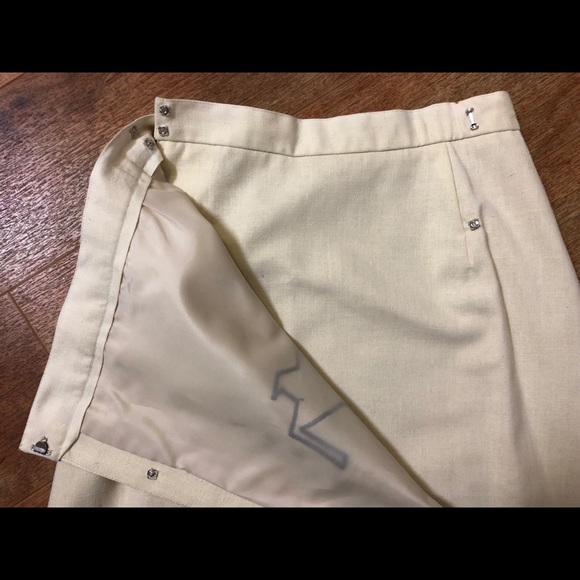 VINTAGE! Bettmaar artwear totem skirt! Wearable art. Vtg Size 8. Modern Size 4 - Picture 5 of 7